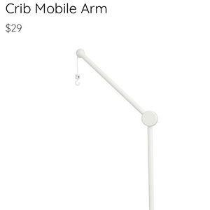 Pottery Barn Kids Crib Mobile Arm